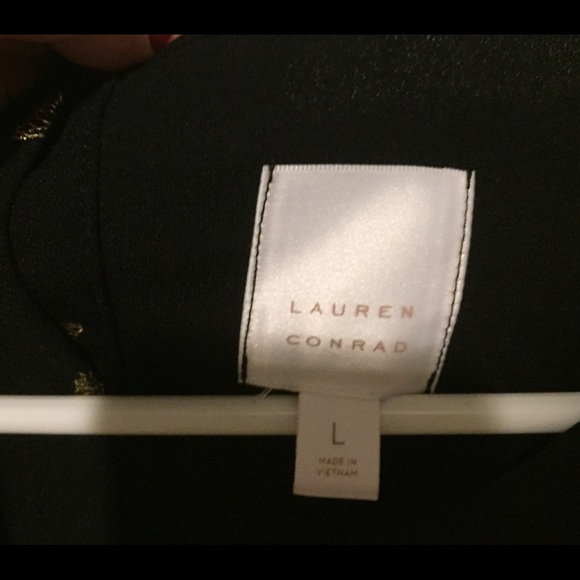 Black Lauren Conrad top - Picture 2 of 3